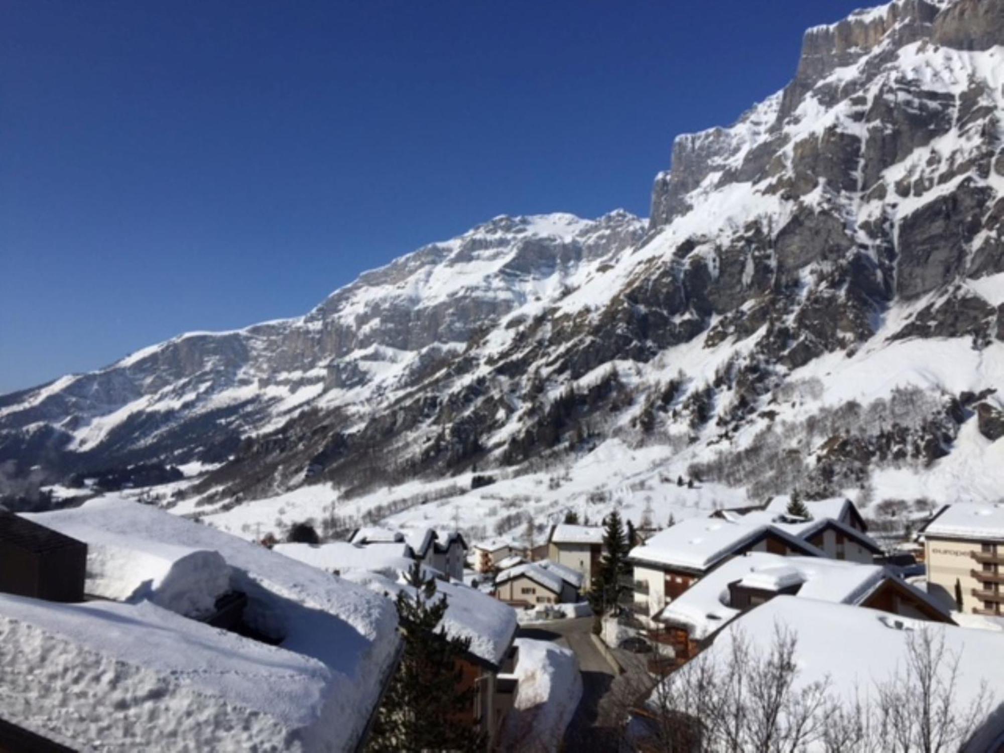 Apartmán Haus Rothorn, Swiss Alps Leukerbad Exteriér fotografie