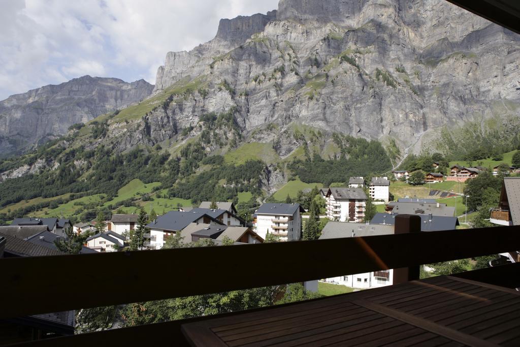 Apartmán Haus Rothorn, Swiss Alps Leukerbad Exteriér fotografie